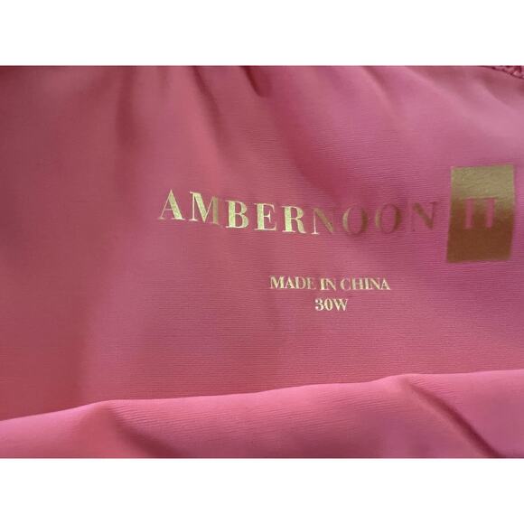 Ambernoon II By Dr. Erum Ilyas UPF 50 Wrap Swim Skirt CORAL NWT PLUS SIZE 30W - Picture 4 of 8